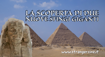 Scoperte in Egitto due sfingi giganti